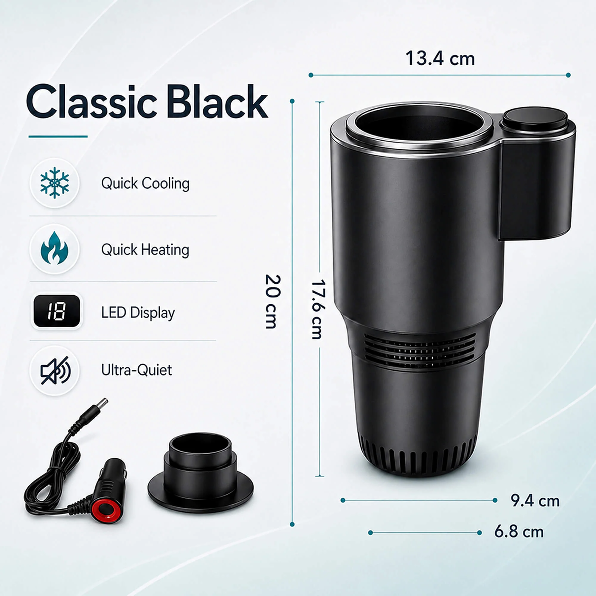 12V Car Cup Cooler & Warmer - Image 13