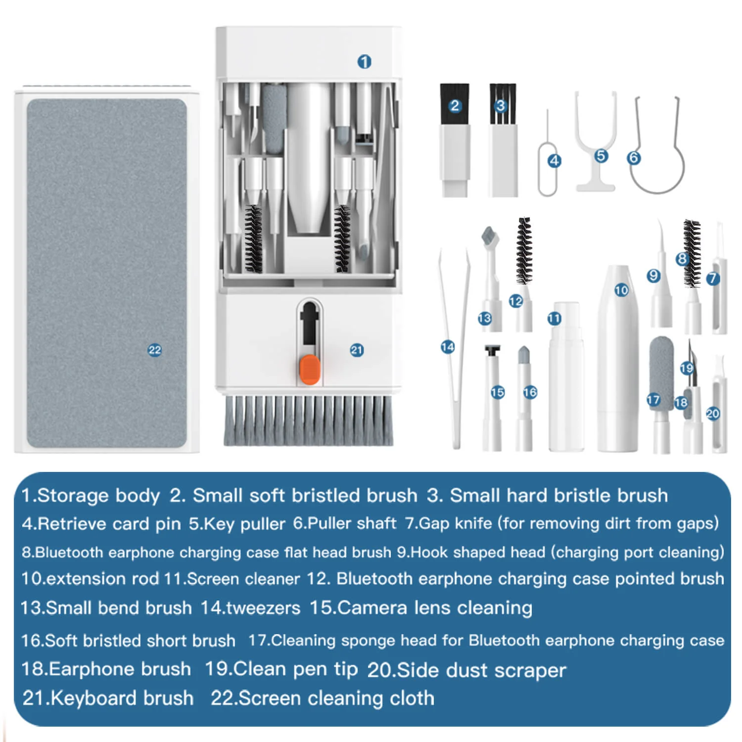 22-in-1 Electronics Cleaning Kit - Image 6