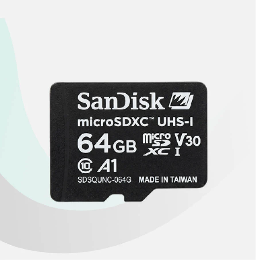 SanDisk 64GB microSD Card