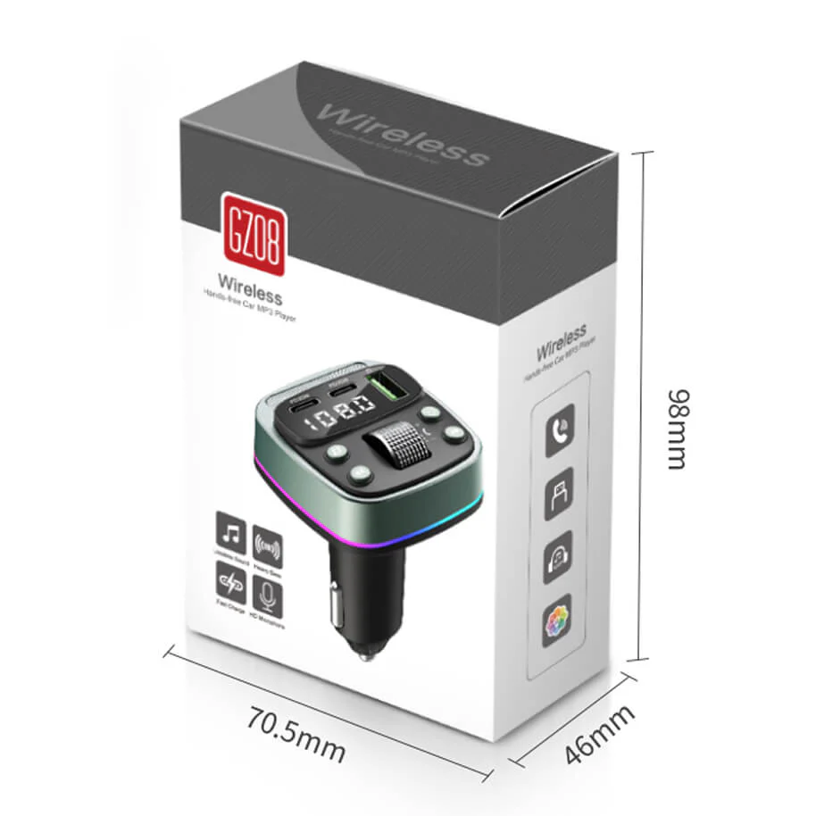 CC02 TuneBoost Bluetooth FM Car Charger - Image 6