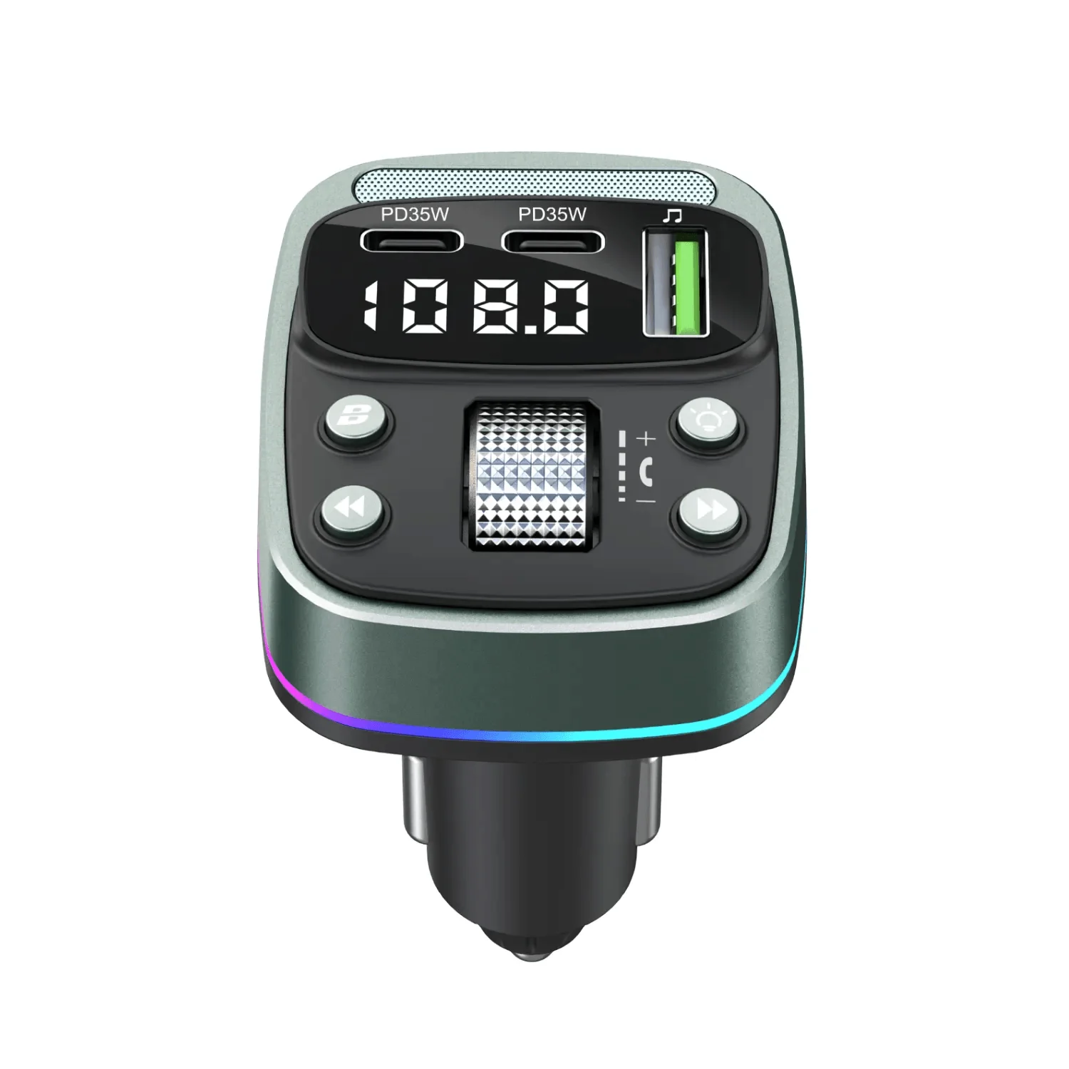 CC02 TuneBoost Bluetooth FM Car Charger - Image 7