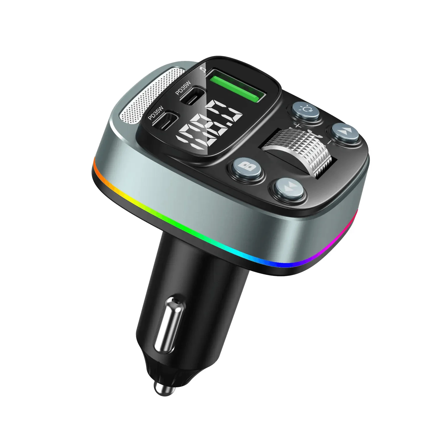 CC02 TuneBoost Bluetooth FM Car Charger - Image 8