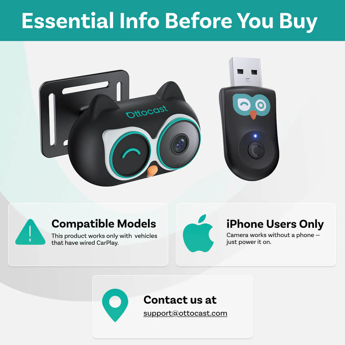 (Use code to save 20% OFF: L20) Cabin Care Wireless CarPlay Adapter - Image 2
