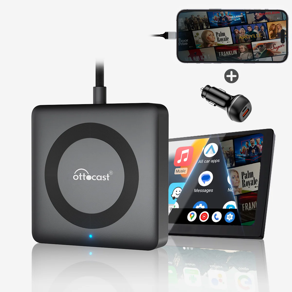 Car TV Mate Pro- HDMI™ Multimedia & Wireless CarPlay Adapter - Image 7