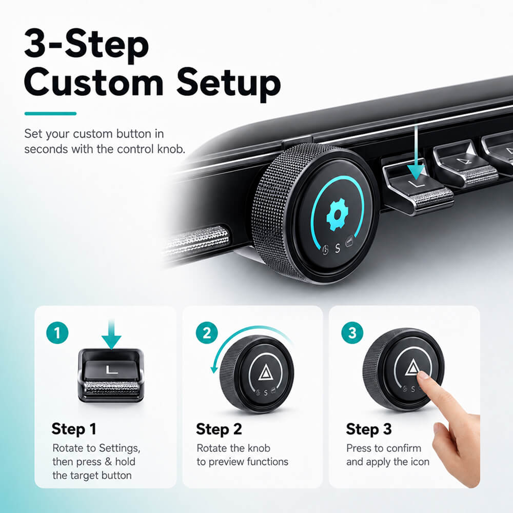 Custom Physical Control Panel for Tesla Model 3/Y - Image 10