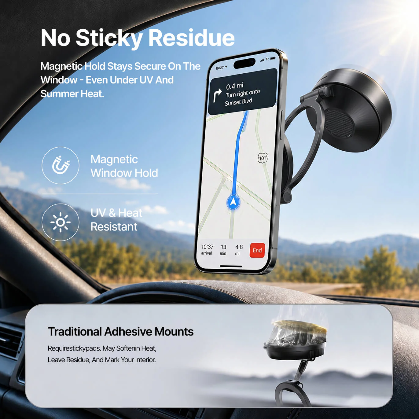 MCM10 PowerVac Magnetic Phone Mount - Image 8
