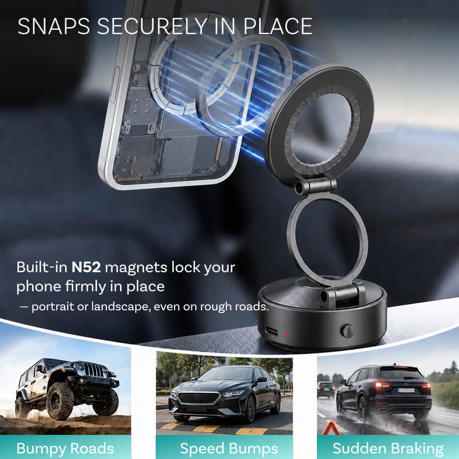 MCM10 PowerVac Magnetic Phone Mount - Image 9