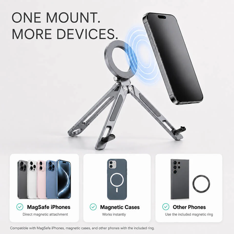 MCM02 Carabiner Magnetic Phone Stand - Image 6