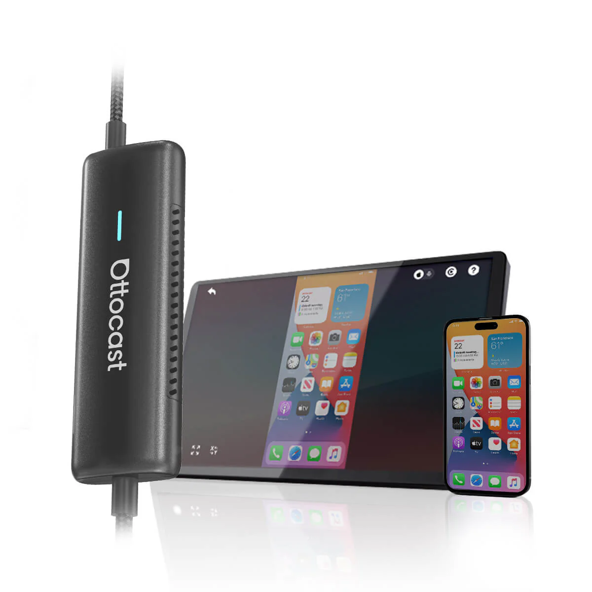 ( EXCLUSIVE PRICE--CODE:L10 )Mirror Touch Wireless CarPlay Adapter
