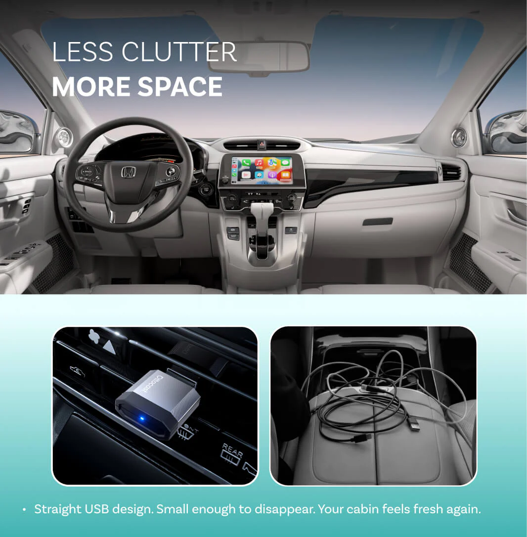 Ottocast Mini NOVA Wireless CarPlay/Android Auto Adapter - Image 8
