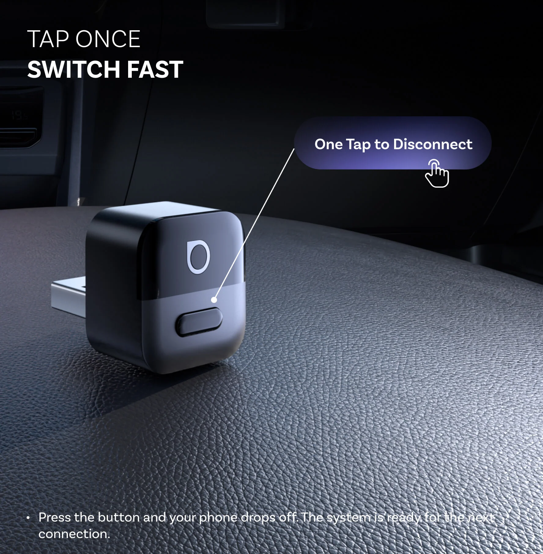 Ottocast Mini Pico Wireless CarPlay/Android Auto Adapter - Image 10
