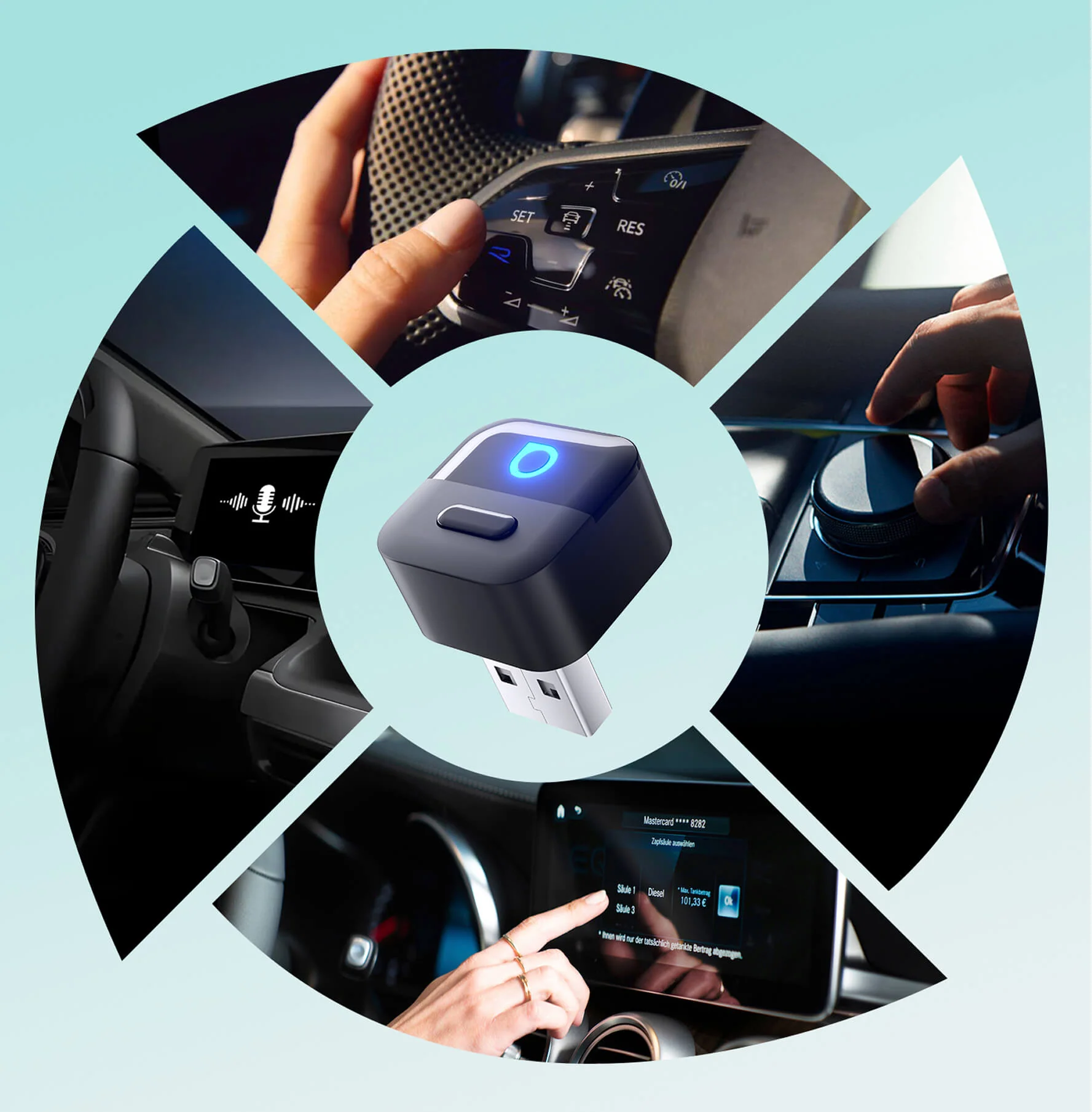 Ottocast Mini Pico Wireless CarPlay/Android Auto Adapter - Image 12