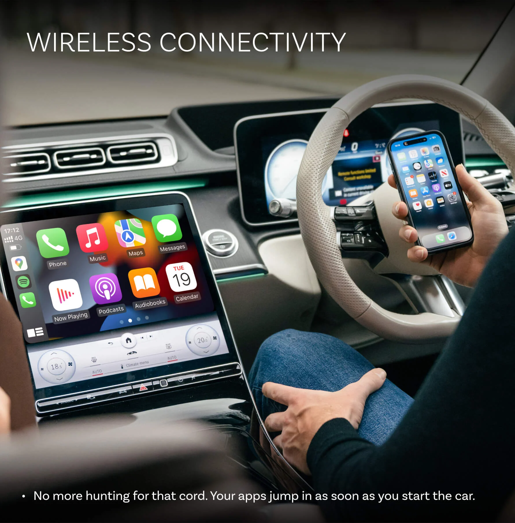 Ottocast Mini Pico Wireless CarPlay/Android Auto Adapter - Image 4