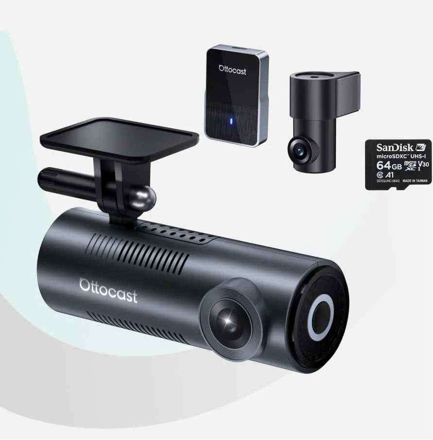 OttoSafe Cam 2-in-1 Dash Cam & Wireless CarPlay Adapter - Image 12
