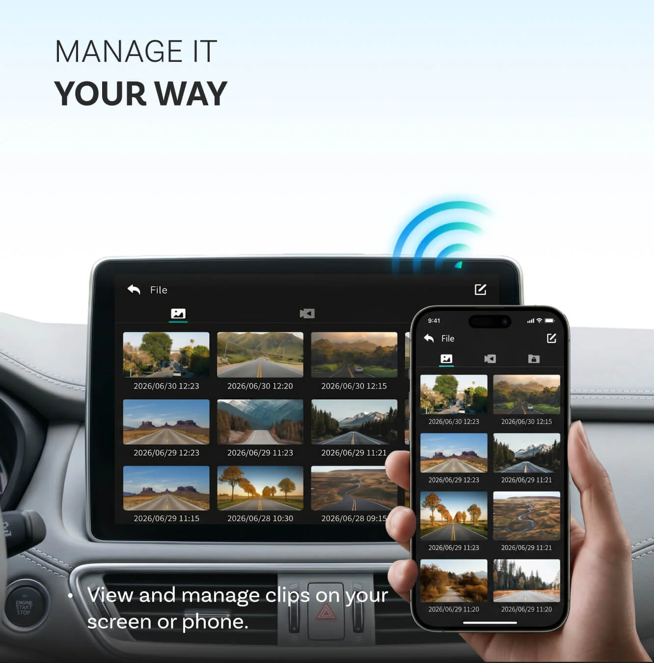 OttoSafe Cam 2-in-1 Dash Cam & Wireless CarPlay Adapter - Image 7