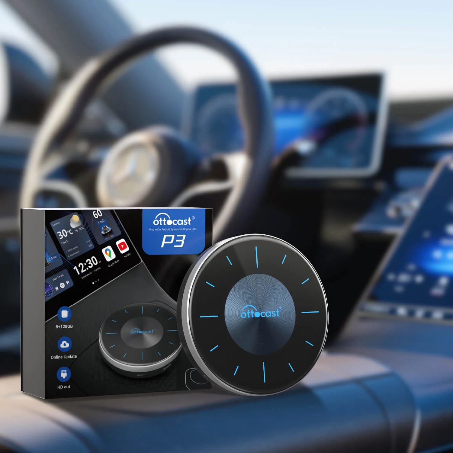 (Twitter Special Offer ) OttoAibox P3 CarPlay AI Box - Image 12