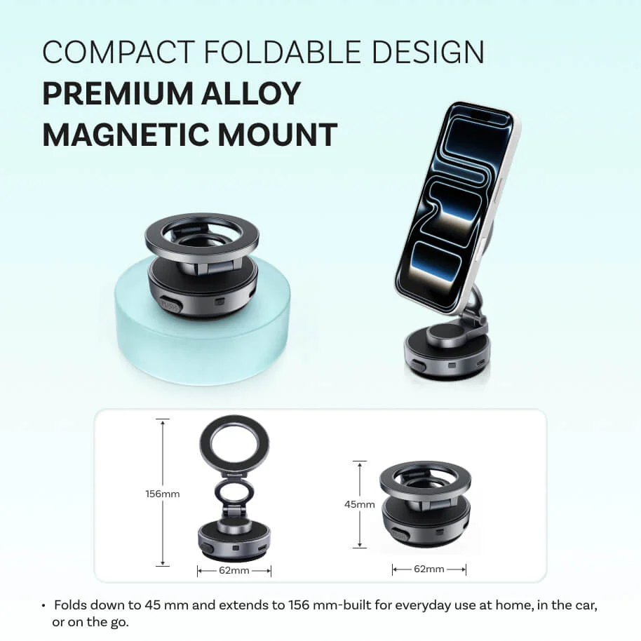MCM11 Flex Vacuum Magnetic Phone Mount - Image 3
