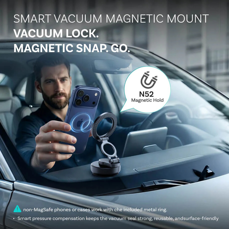 MCM11 Flex Vacuum Magnetic Phone Mount - Image 4