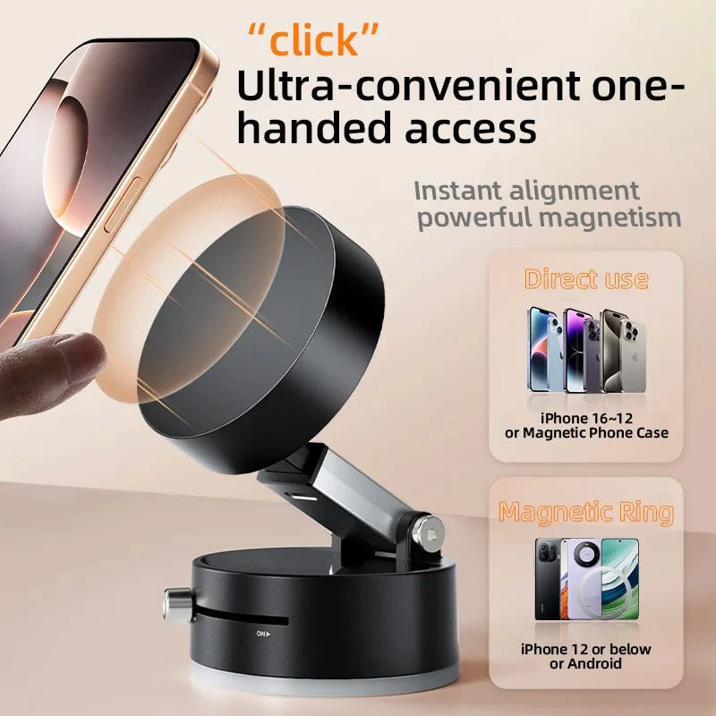 Vacuum Suction Magnetic Phone Stand - Image 3
