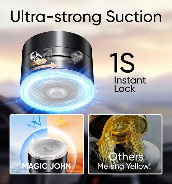 Vacuum Suction Magnetic Phone Stand - Image 4